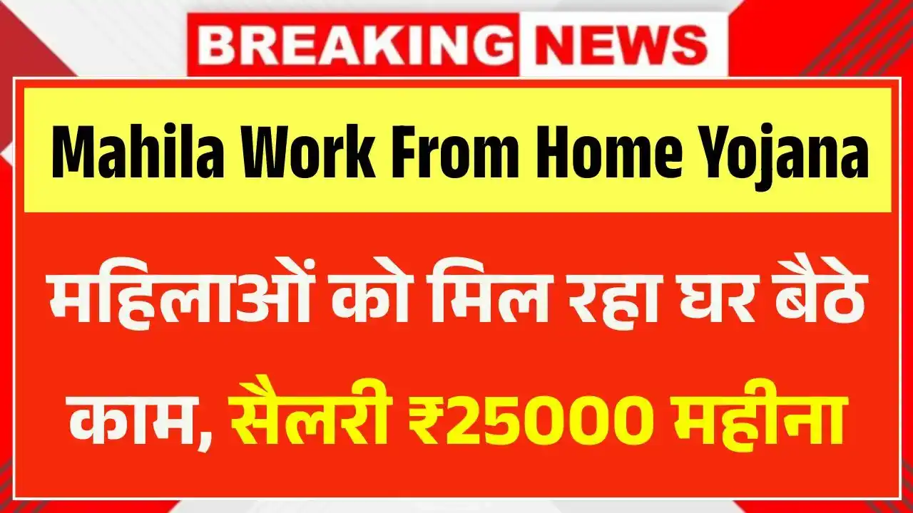 Mahila Work From Home Yojana