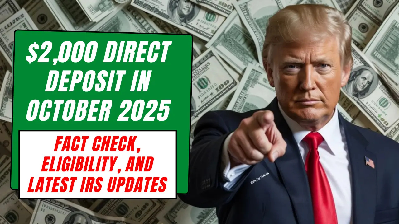 $2,000 Federal Direct Deposit